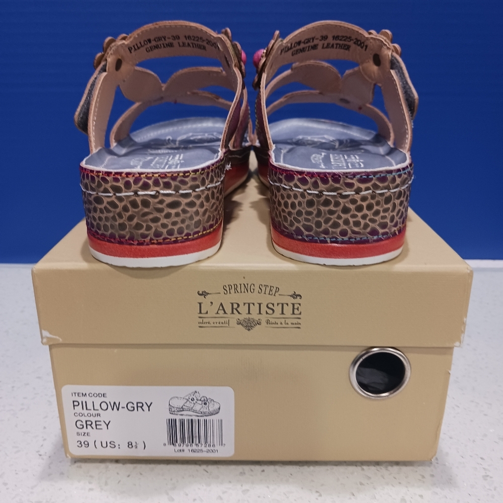 L'Artiste Joslin Wedge Sandal 8.5 - Picture 2 of 6